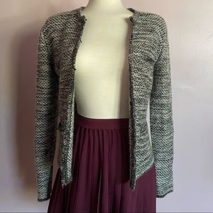 Grey cardigan